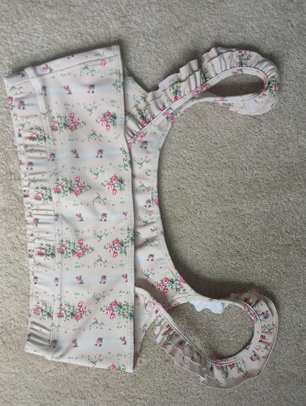 LoveShackFancy Palmira Bra & Jutta Legging Set Graham Cracker - Picture 5 of 7